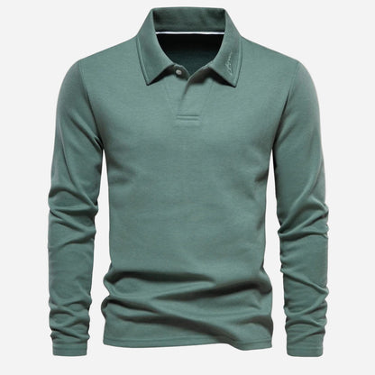 Polo Shirt für Herren - Langarm & Warm für den Winter