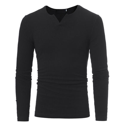 Langarm Bluse für Herren - Elegant & Vielseitig für den Winter