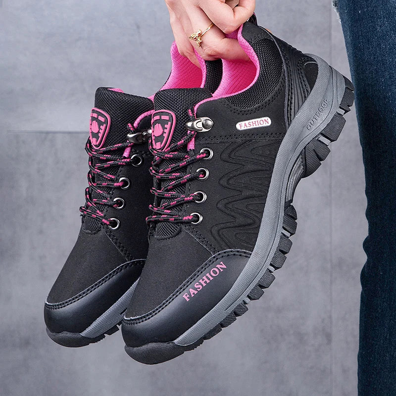 Eco trekkingschuhe | Ergonomische wasserdichte Wanderschuhe Damen für einlage