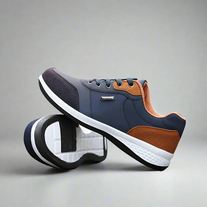 ECO freizeit sneakers | Bequeme Freizeit Herren Leder Casual Sneakers