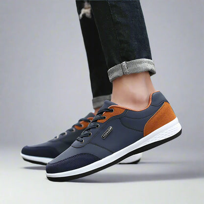 ECO freizeit sneakers | Bequeme Freizeit Herren Leder Casual Sneakers