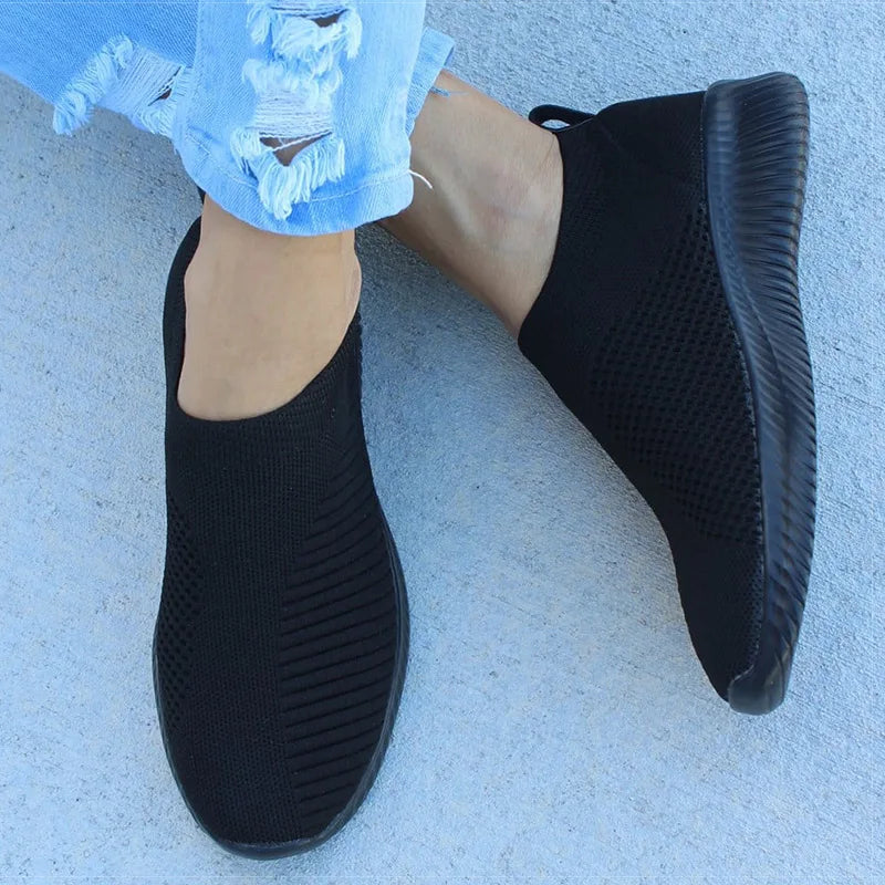 ECO slip in schuhe | Bequeme und leichte flache Slip-On Schuhe für Damen