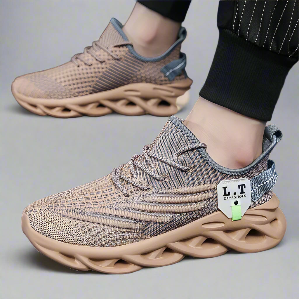 GEO laufschuhe | Atmungsaktive und bequeme Herren-Laufschuhe mit Mesh-Design