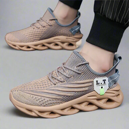 GEO laufschuhe | Atmungsaktive und bequeme Herren-Laufschuhe mit Mesh-Design