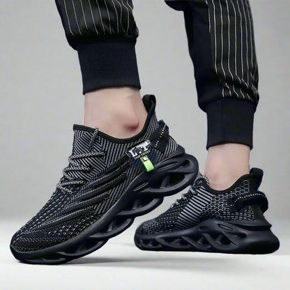 GEO laufschuhe | Atmungsaktive und bequeme Herren-Laufschuhe mit Mesh-Design