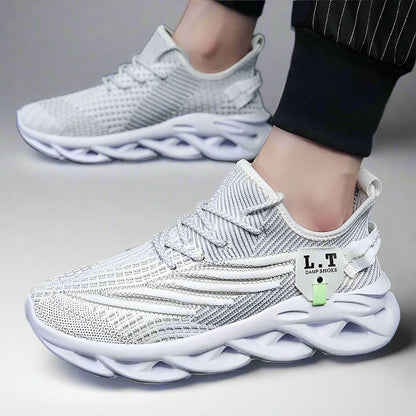 GEO laufschuhe | Atmungsaktive und bequeme Herren-Laufschuhe mit Mesh-Design
