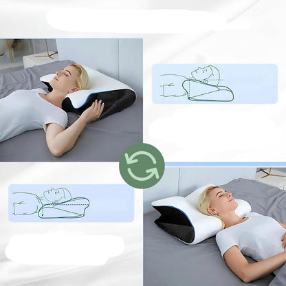 PillowMed - Ergonomisches orthopädisches Kissen für schmerzfreies Schlafen