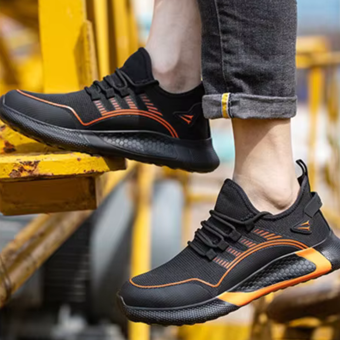 HW Herren Sicherheitsschuhe: Robuste, durchtrittsichere & atmungsaktive Sommerschuhe für Profis