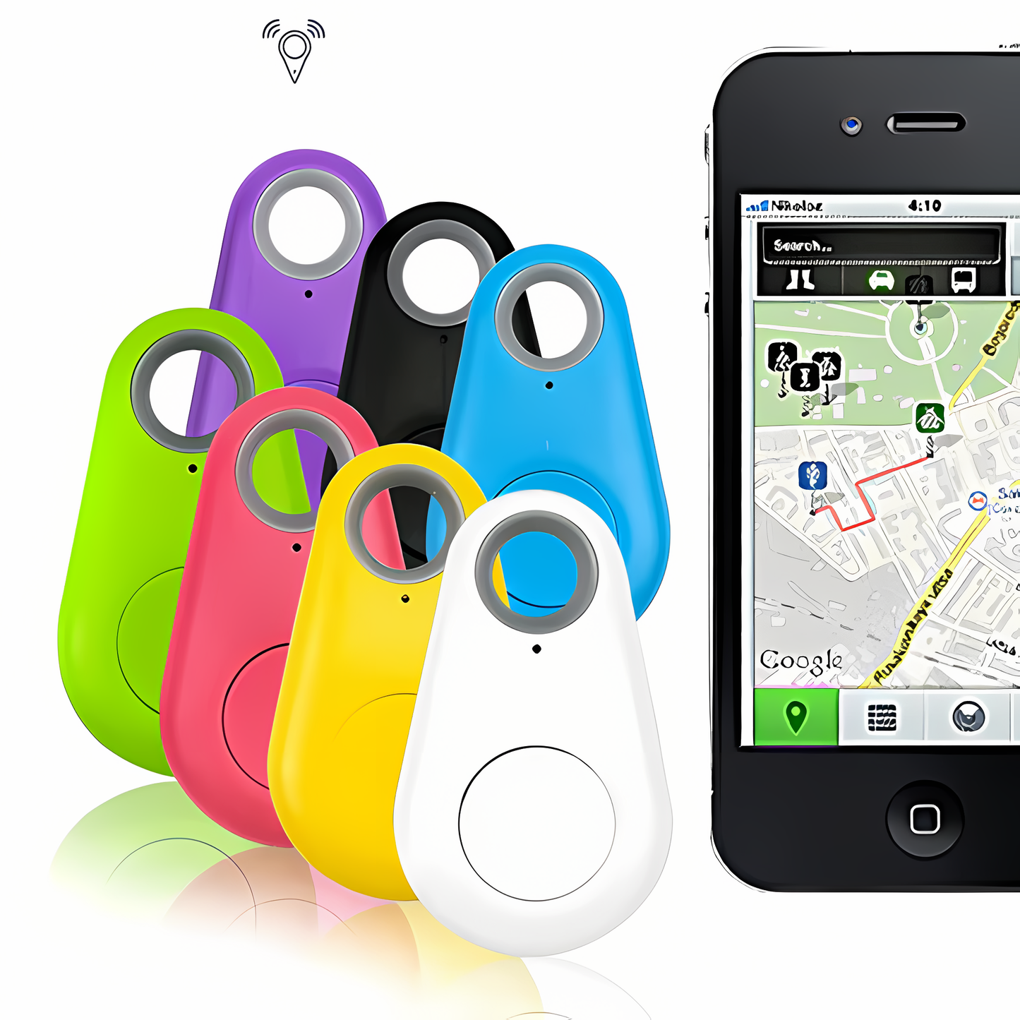 PetPulse | GPS Haustier-Tracker | Einzigartiges Design | Bluetooth Haustier-Tracker
