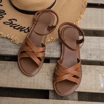 ECO Sandalen | Leichte bequeme flache Damen Sandalen