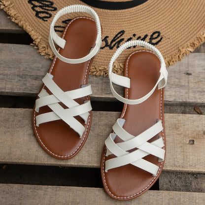 ECO Sandalen | Leichte bequeme flache Damen Sandalen