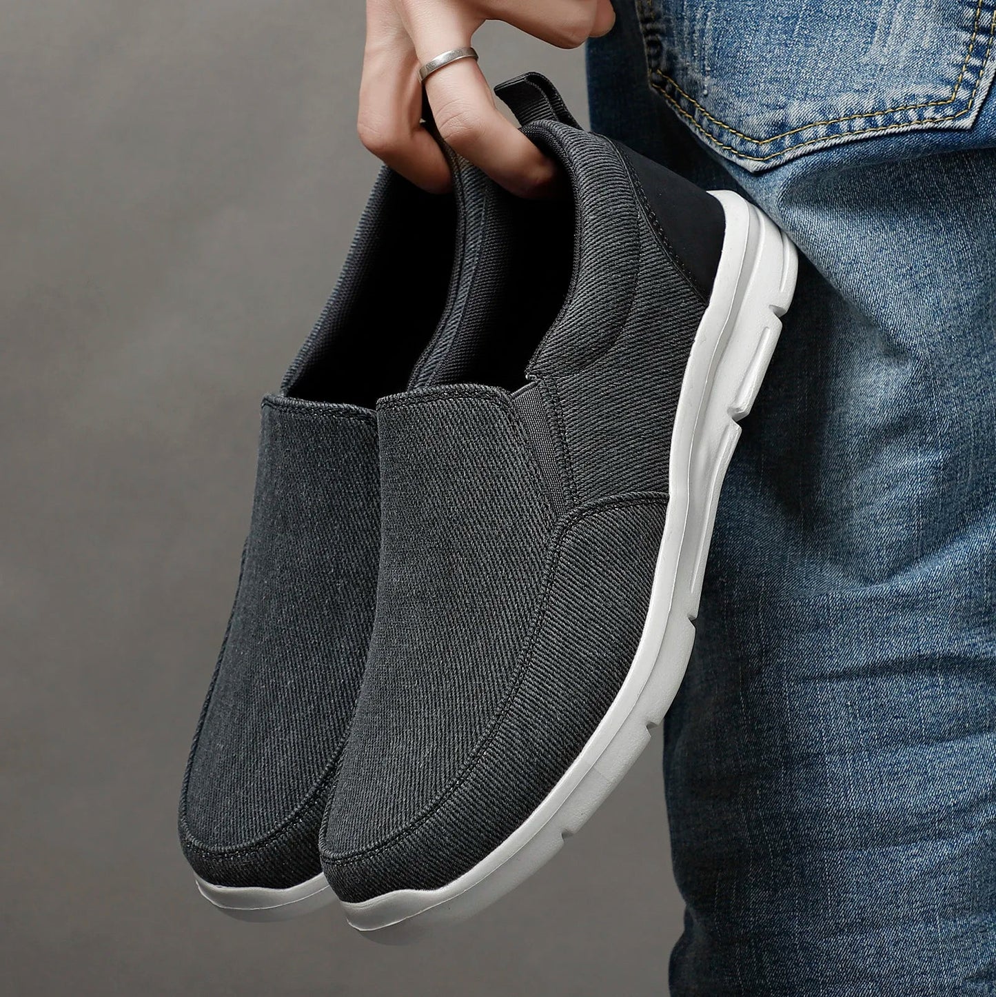 ECO freizeit sneakers | Bequeme und atmungsaktive Casual Slip-On Sneakers für Herren