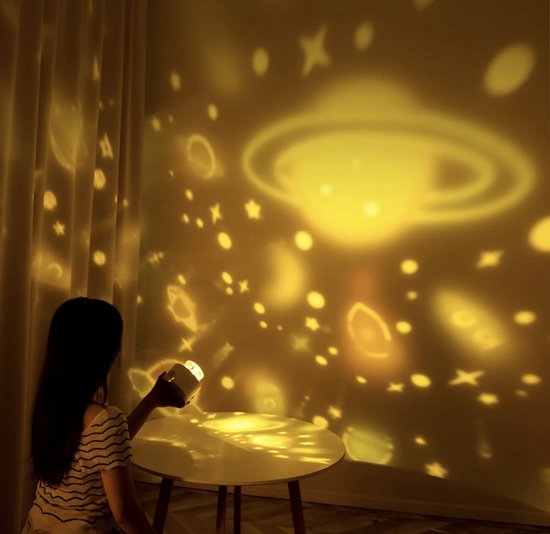Droomlicht Sternenprojektor Nachtlampe: Zauberhafter Sternenhimmel & Einschlafhilfe für Kinder