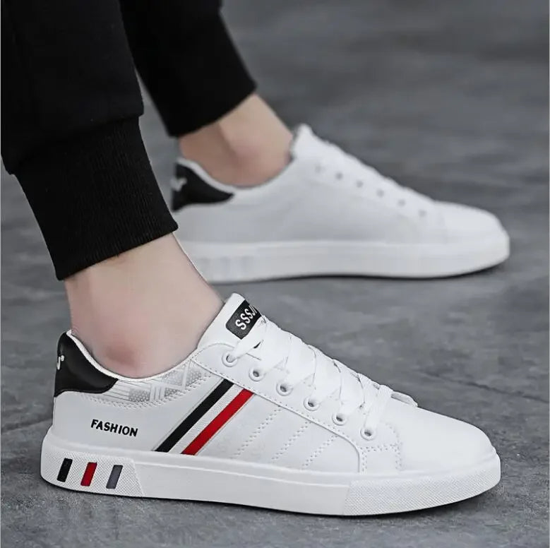 ECO freizeit sneakers | Trendy und bequeme weiße Casual Sneakers für Herren