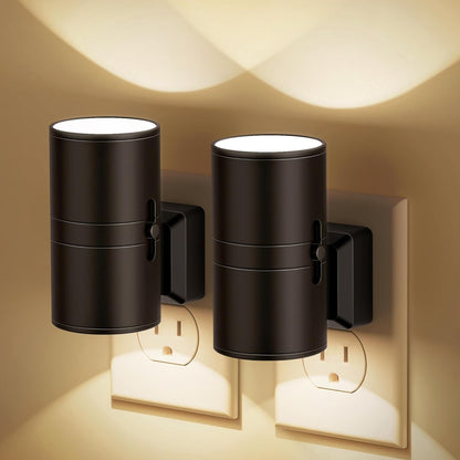 NightNova | Dimmbares LED-Nachtlicht mit Dämmerungssensor – Einstellbare Helligkeit für Schlafzimmer & Flure