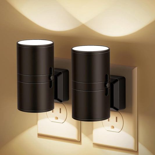 NightNova | Dimmbares LED-Nachtlicht mit Dämmerungssensor – Einstellbare Helligkeit für Schlafzimmer & Flure