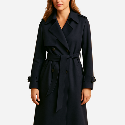 Wintermantel für Damen - Lang & Zweireihig für den Winter