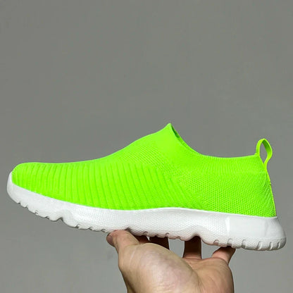ECO slip in schuhe | Orthopädische bequeme Strick-Slip-On Schuhe für Damen