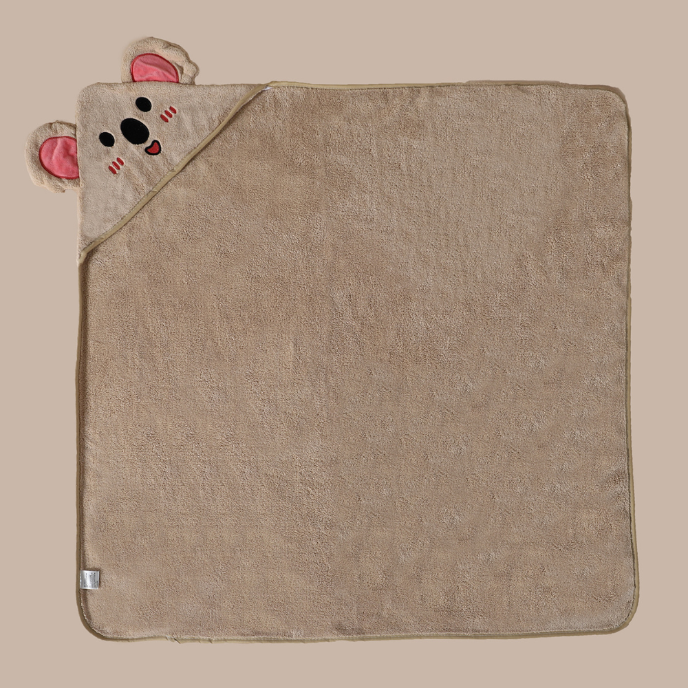 BabyHugWrap - Weiche & Saugfähige Baby-Badewanne mit Kapuze