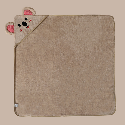 BabyHugWrap - Weiche & Saugfähige Baby-Badewanne mit Kapuze