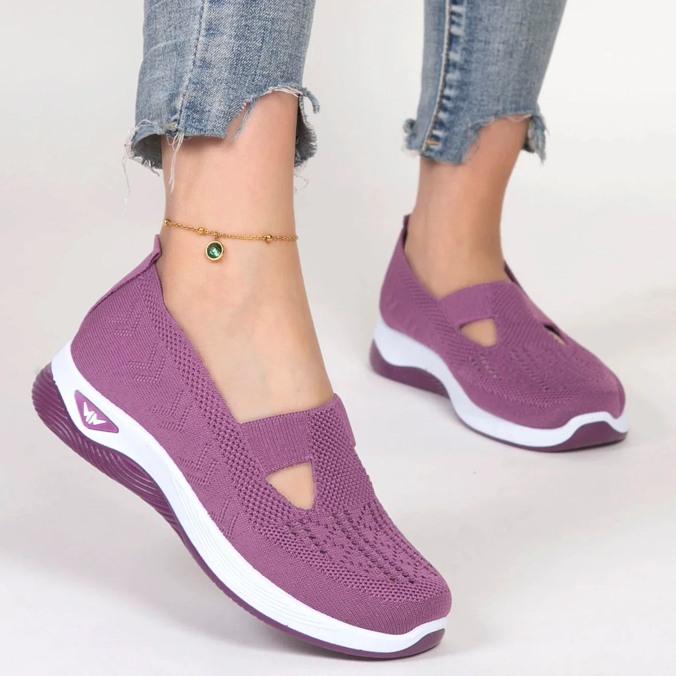 GEO Sneaker | Modische, atmungsaktive und bequeme ergonomische Damenschuhe