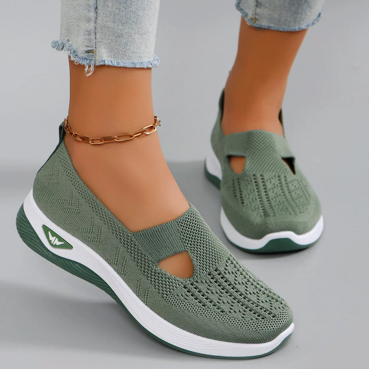 GEO Sneaker | Modische, atmungsaktive und bequeme ergonomische Damenschuhe