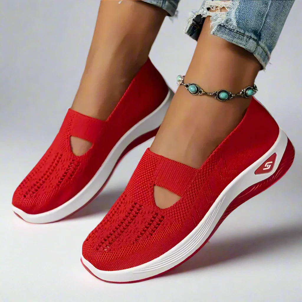 ECO slip in schuhe | Bequeme und atmungsaktive Slip-On Schuhe mit weicher Sohle für Damen