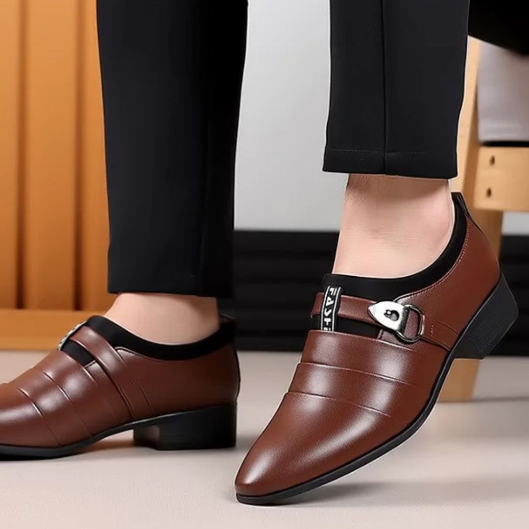GEO Derby anzugschuhe | Business-Schnürschuhe für Herren