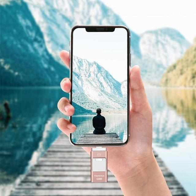 FlexiDrive: Externe USB-Speicher für iPhone & Android | Sofort mehr Speicherplatz