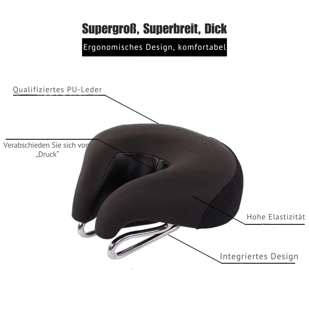 HW Mountainbike Sattel: Ergonomischer, nasenfreier Fahrradsitz für maximalen Komfort auf jeder Tour