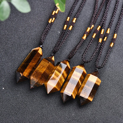 Lyra Amethyst Heilkristall Halskette - Natürliche Heilung und Schutz