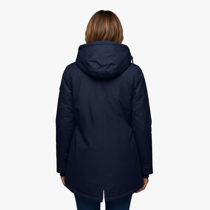 Gefütterte Winterjacke für Damen – Warmer Parka mit Kapuze für den Winter