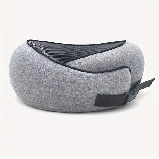 TitanForge 360° Nackenkissen - Ergonomisches Reisekissen mit Nackenunterstützung