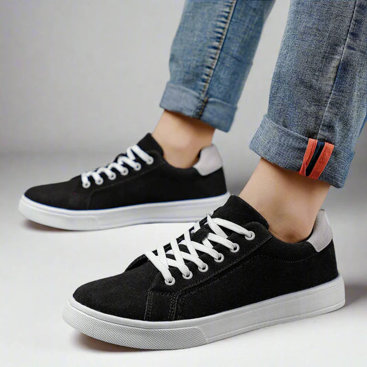 GEO Business Sneakers | Bequeme glatte Business-Sneaker für Herren