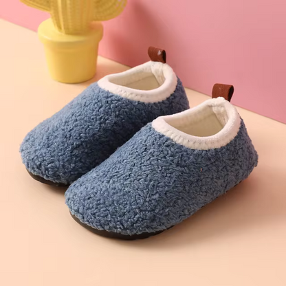 Warme Gewatteerde Pantoffels voor Kinderen - SnuggleStep | Veilig en Comfortabel