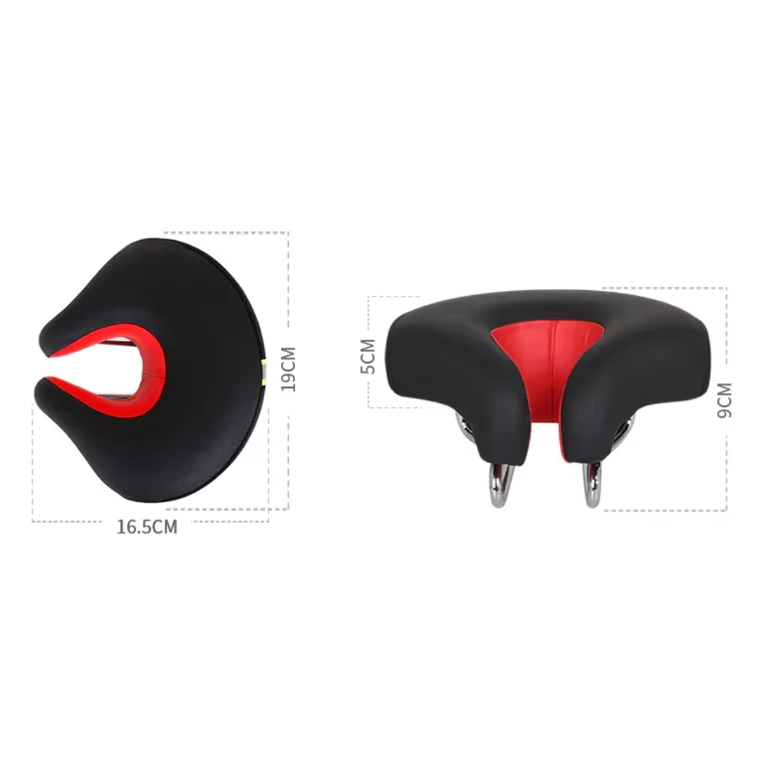 HW Mountainbike Sattel: Ergonomischer, nasenfreier Fahrradsitz für maximalen Komfort auf jeder Tour