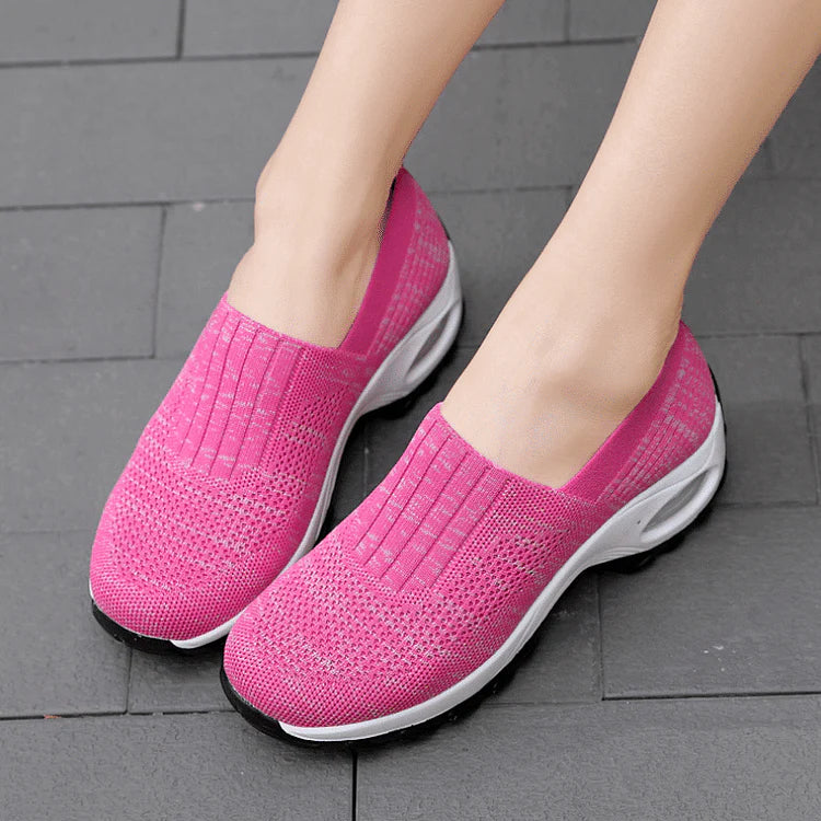 AktivSchuh Sneaker | Bequeme Ergonomische Leichte Slip-in Mesh turnschuhe damen Für einlage