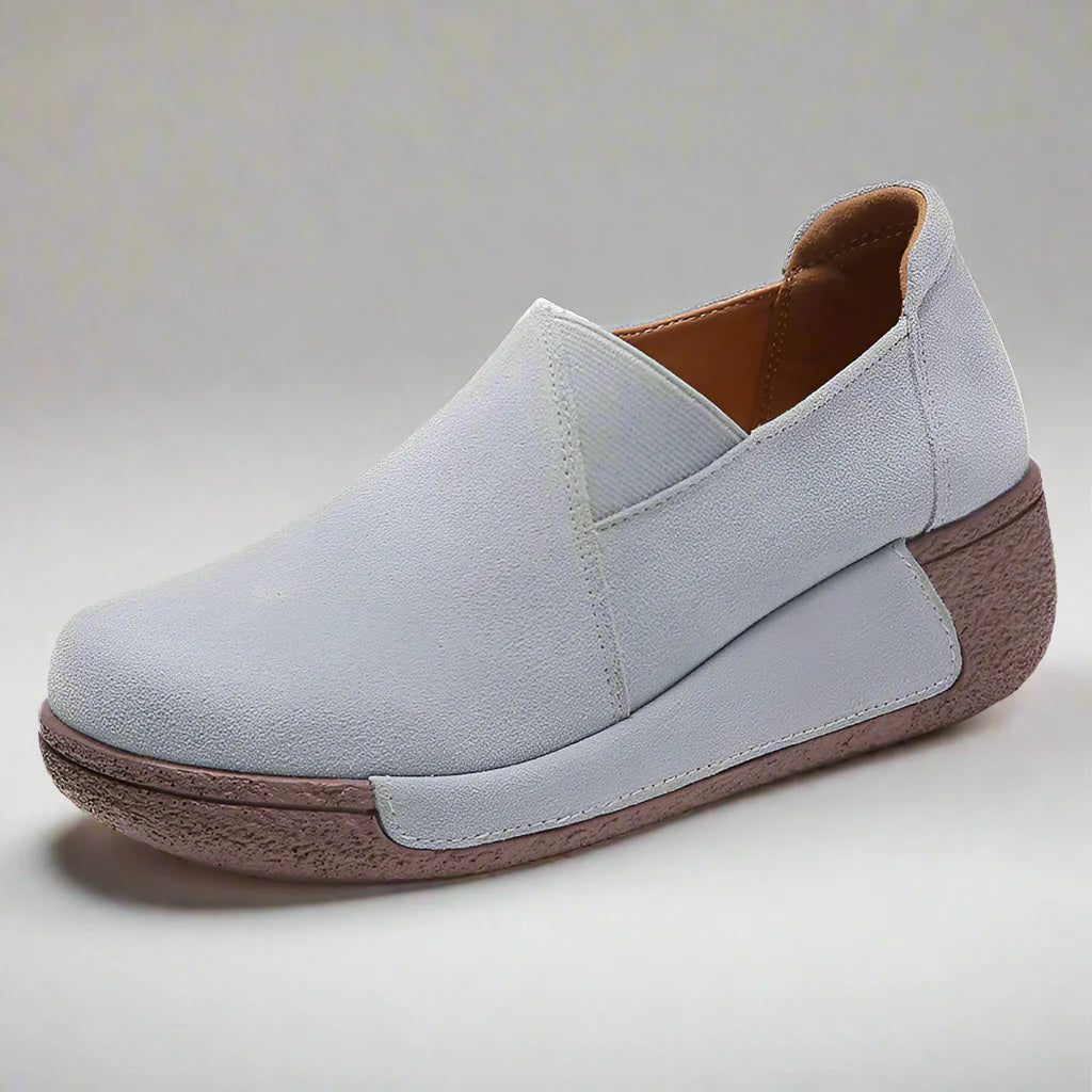 ECO slip in schuhe | Trendige Leder-Slip-On Schuhe für Damen