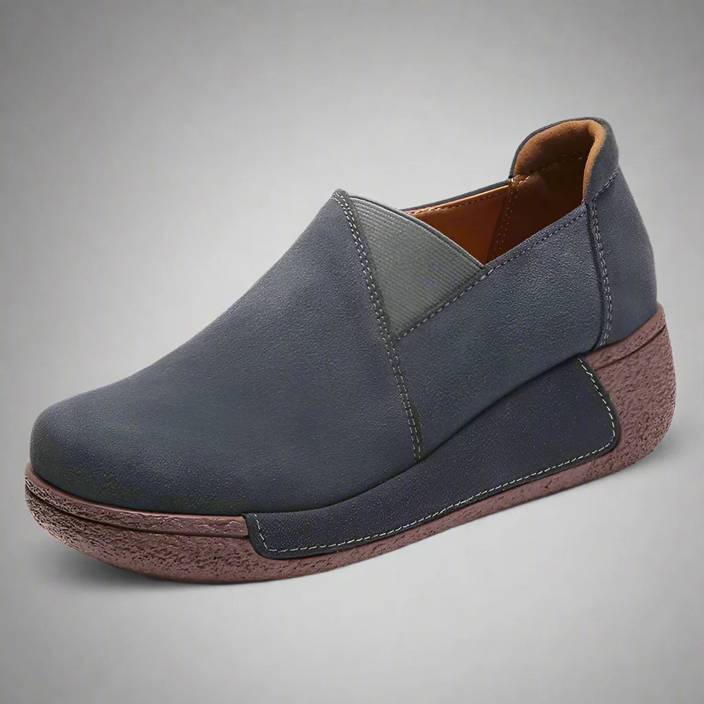 ECO slip in schuhe | Trendige Leder-Slip-On Schuhe für Damen