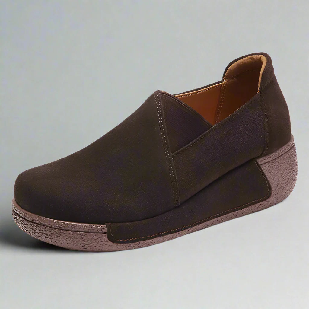 ECO slip in schuhe | Trendige Leder-Slip-On Schuhe für Damen