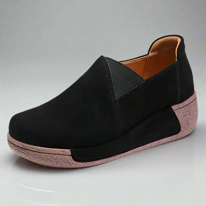ECO slip in schuhe | Trendige Leder-Slip-On Schuhe für Damen
