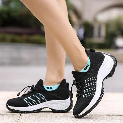 AktivSchuh Sneaker | Premium Ergonomische bequeme Slip-in Mesh turnschuhe damen Für einlage