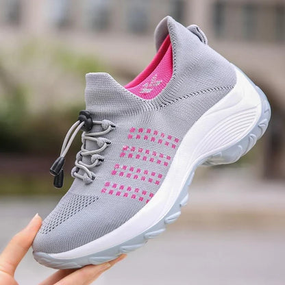 AktivSchuh Sneaker | Premium Ergonomische bequeme Slip-in Mesh turnschuhe damen Für einlage