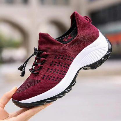 AktivSchuh Sneaker | Premium Ergonomische bequeme Slip-in Mesh turnschuhe damen Für einlage