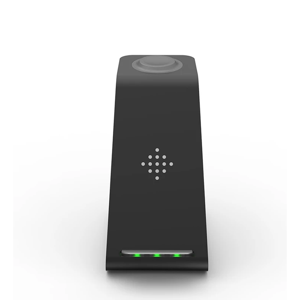 3-in-1 Kabelloses Ladegerät für iPhone & Samsung: Schneller Warp Charge für Handy, Uhr, Kopfhörer - Perfekt für den Herbst