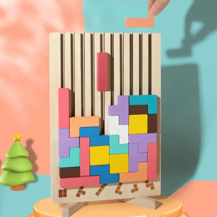 Anti-Stress Holzspiel für Erwachsene – Steigern Sie Ruhe, Fokus & Kreativität am Arbeitsplatz