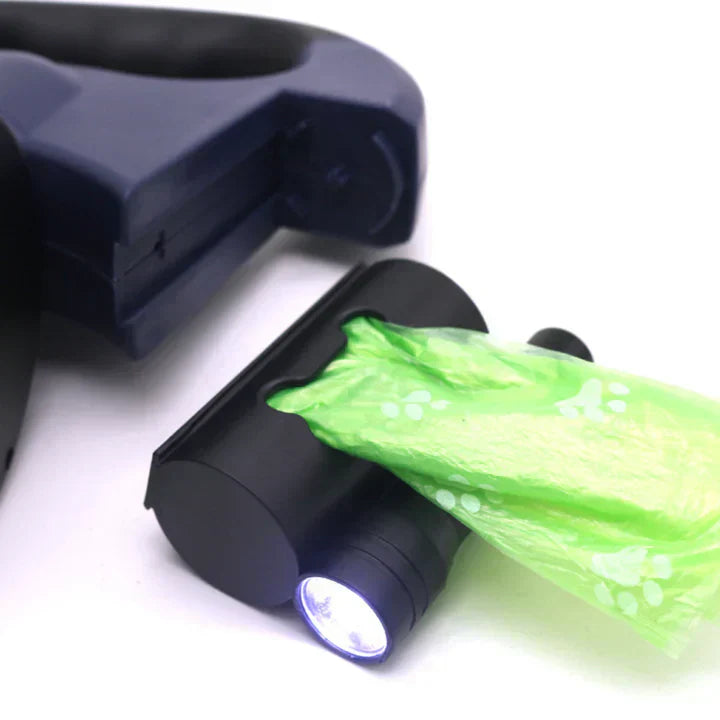 TwinLeash: Verstelbare Dubbele Hondenriem - Geluidsarme, LED-verlichte Wandelingen met Twee Honden