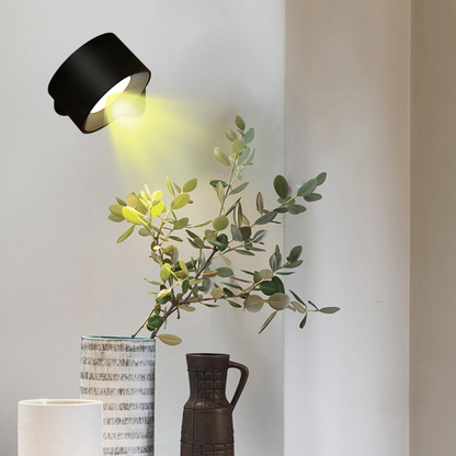 Glow360 | Draadloze, Oplaadbare Wandlamp met 360° Rotatie - Sfeervolle & Flexibele Verlichting