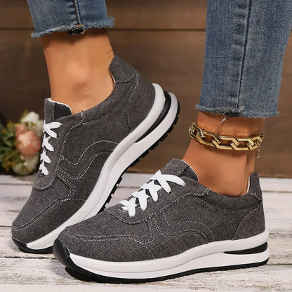 ECO Sneakers | Bequeme ergonomische Damen-Sneaker mit dämpfender Sohle und Einlagen geeignet