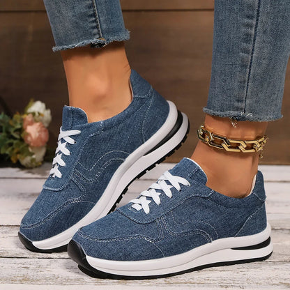 ECO Sneakers | Bequeme ergonomische Damen-Sneaker mit dämpfender Sohle und Einlagen geeignet